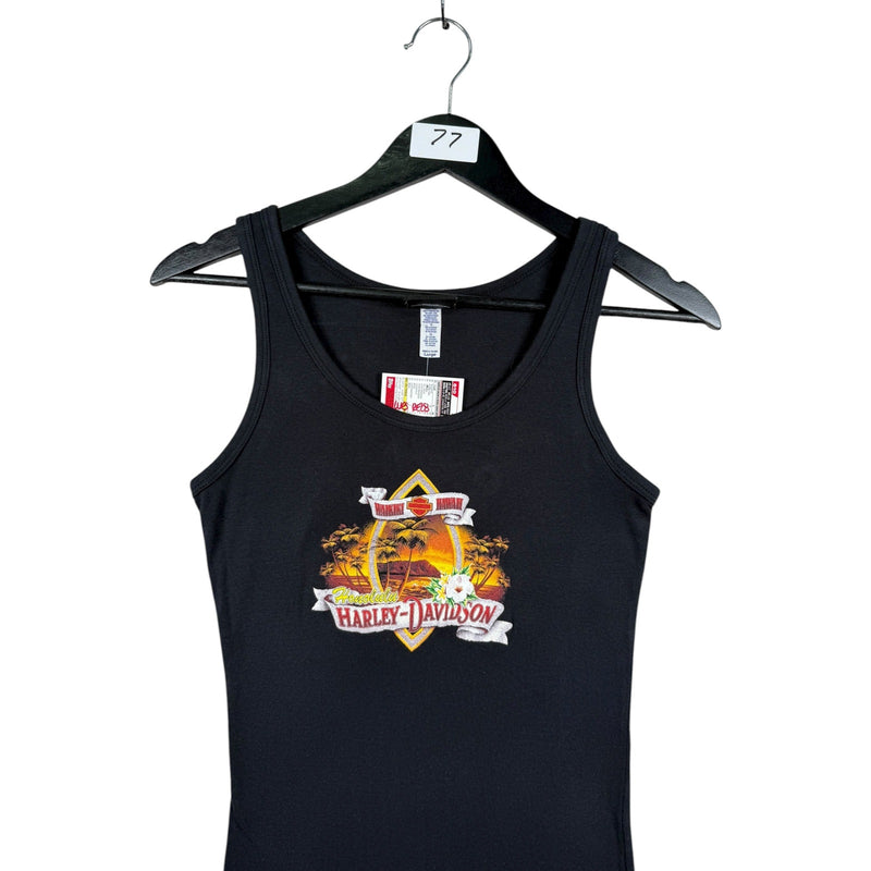 Vintage Harley Davidson Waikiki Hawaii Tank Top