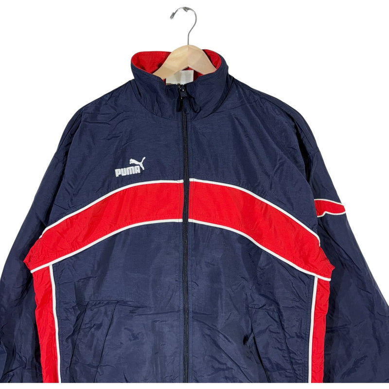 Vintage Puma SG Schwalmtal Full Zip Windbreaker