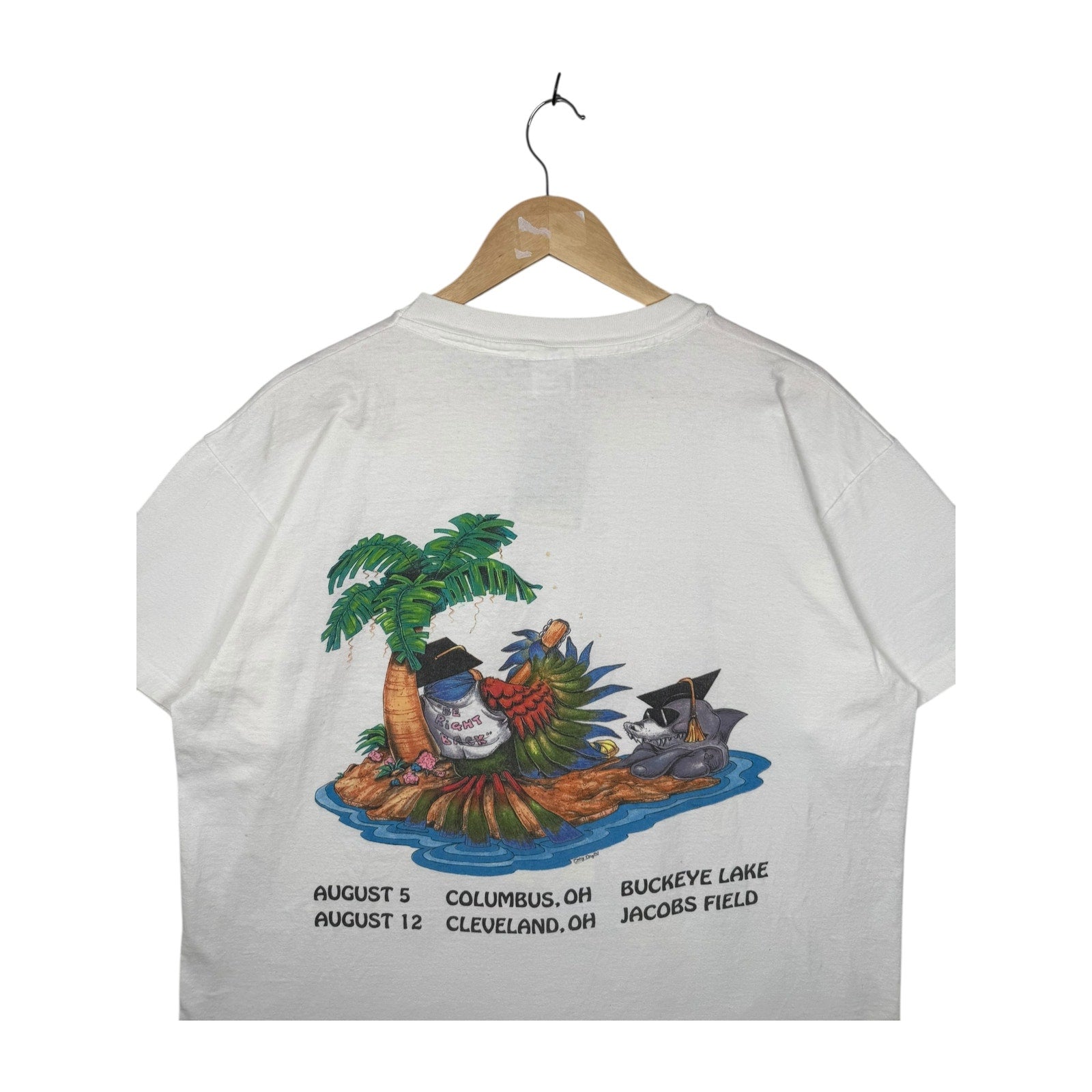 Vintage Jimmy Buffett Primo Parrothead Party 3 Tour T-Shirt