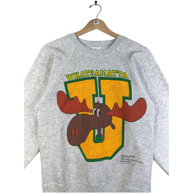 Vintage Bullwinkle Class '65 Whatsamatta U Crewneck