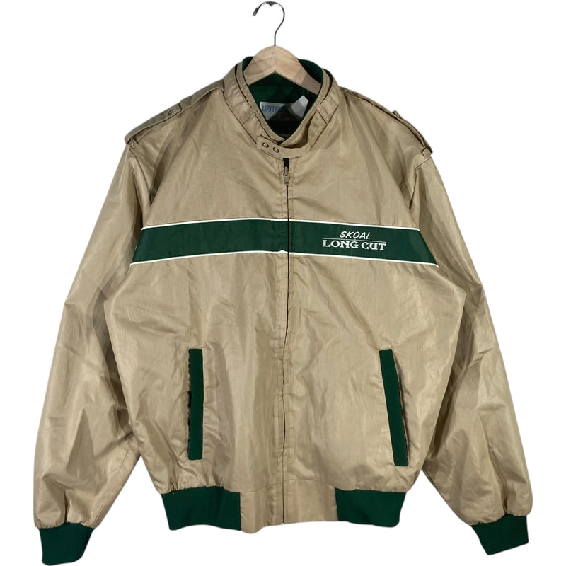 Vintage Skoal Long Cut Full Zip Light Jacket