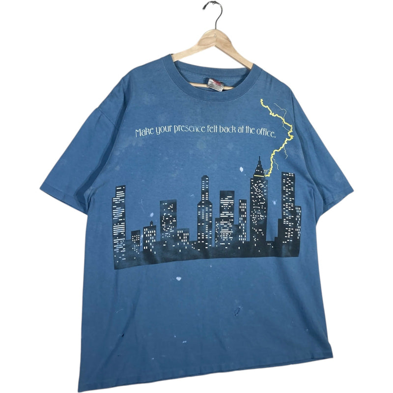 Vintage "Make Your Presence Felt Back At The Office" Hitachi Tee