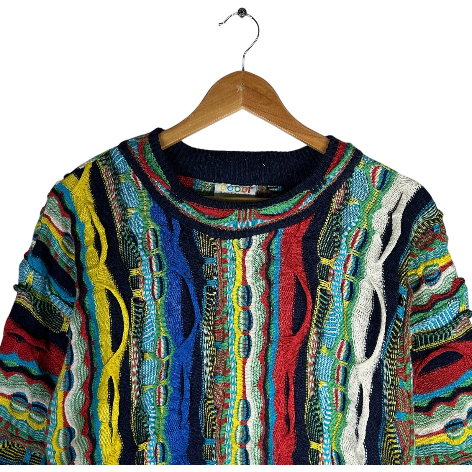 Vintage Coogi 3D Knit Sweater