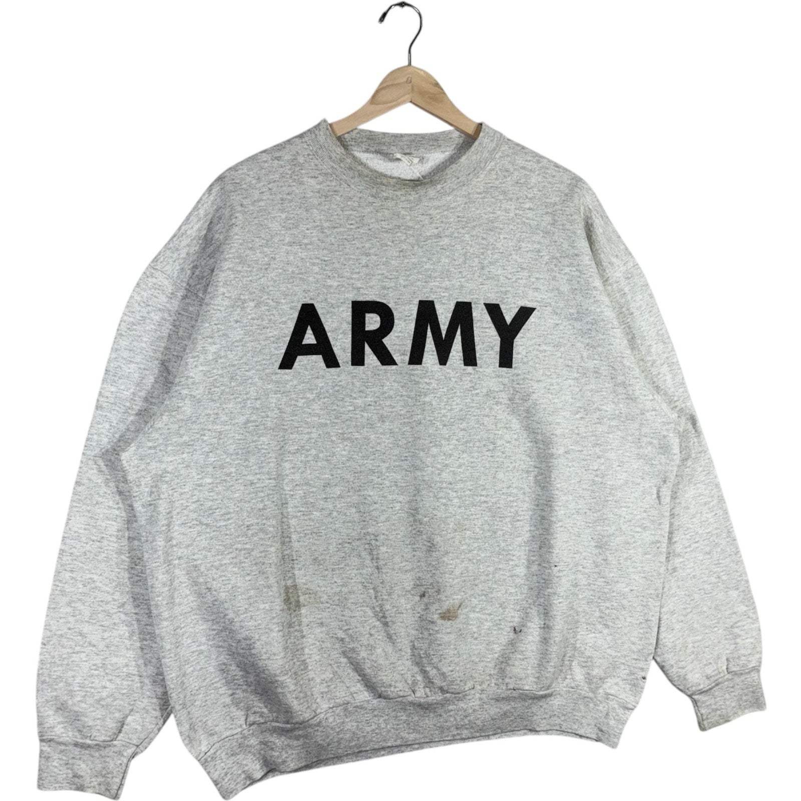 Vintage Army Spellout Crewneck