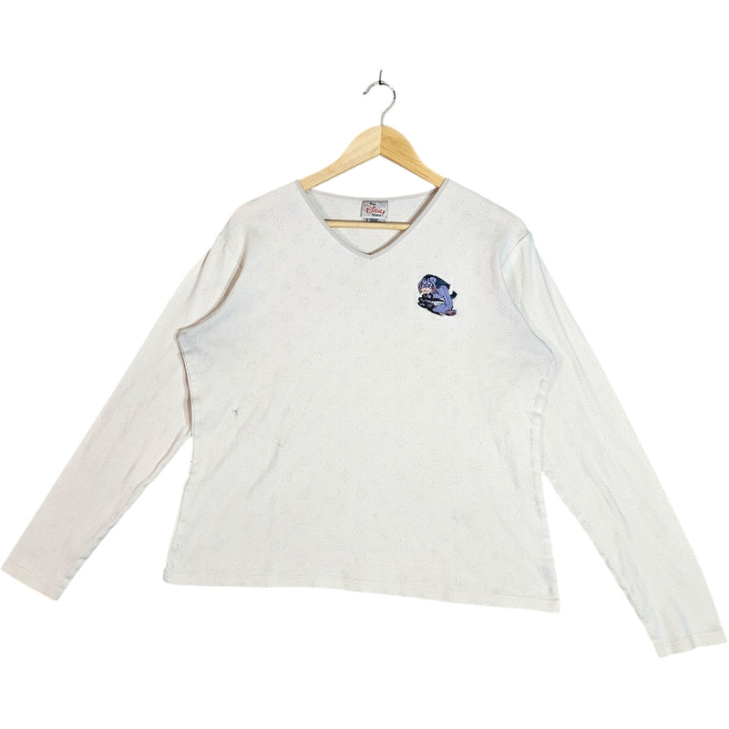 Women's Vintage Disney Eeyore Cropped Long Sleeve