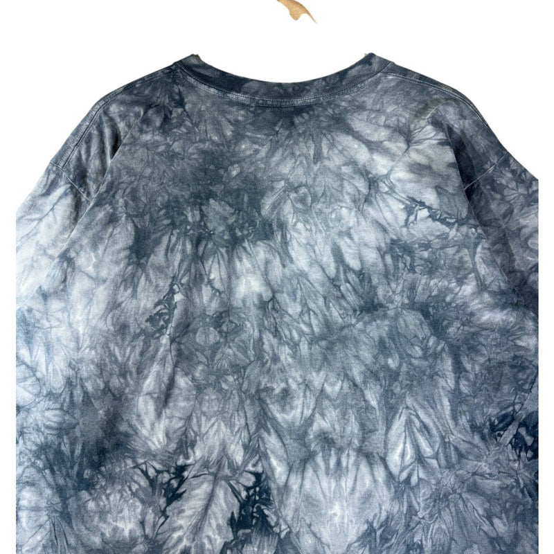 Vintage Mountain Bald Eagle Tie Dye Graphic T-Shirt
