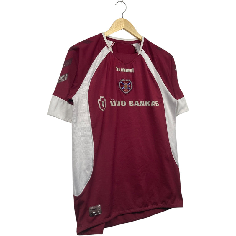 Vintage Hummel Heart of Midlothian Soccer Jersey