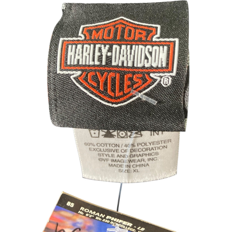 Vintage Harley Davidson Striped Crewneck XL