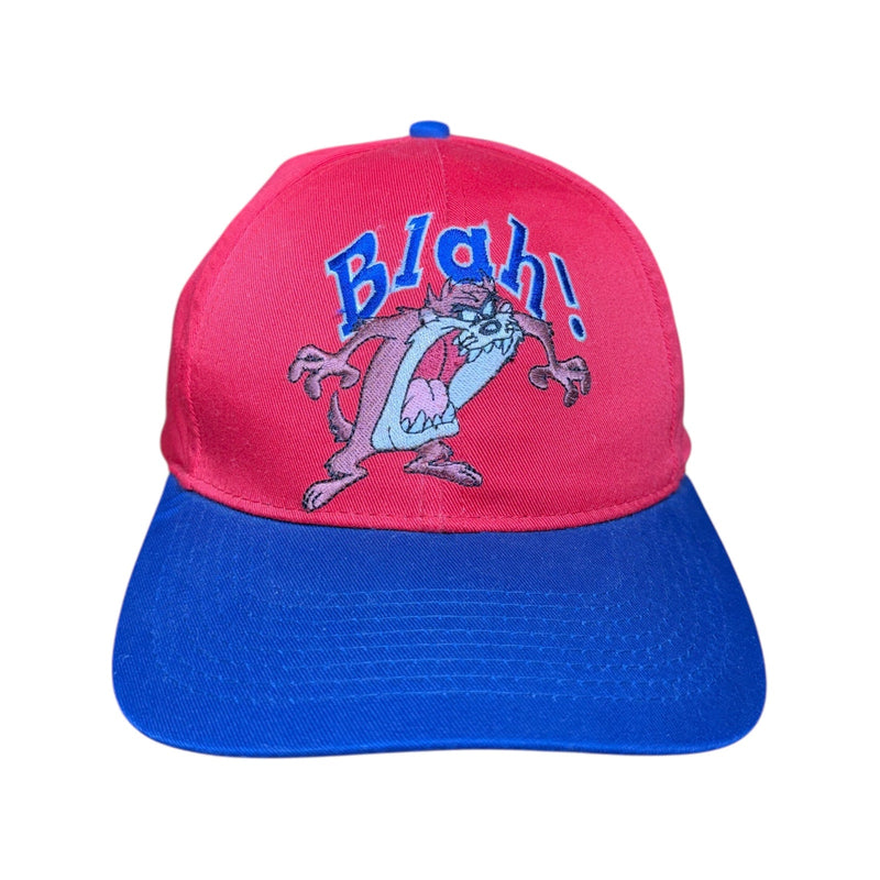 Vintage Looney Tunes Taz Tasmanian Blah Snapback Hat