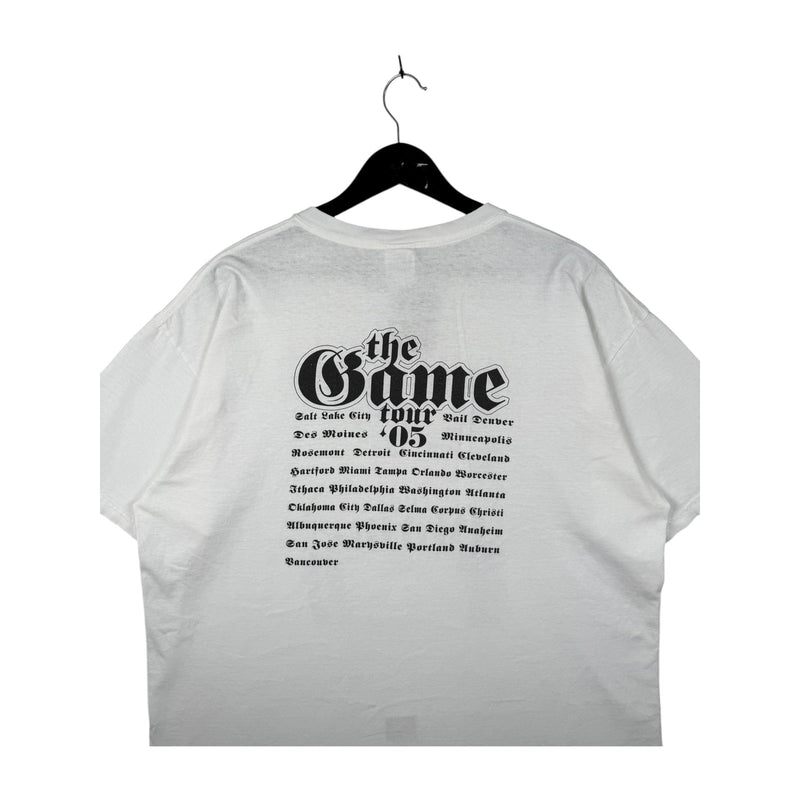 Vintage The Game Tour Rap Hip-Hop T-Shirt
