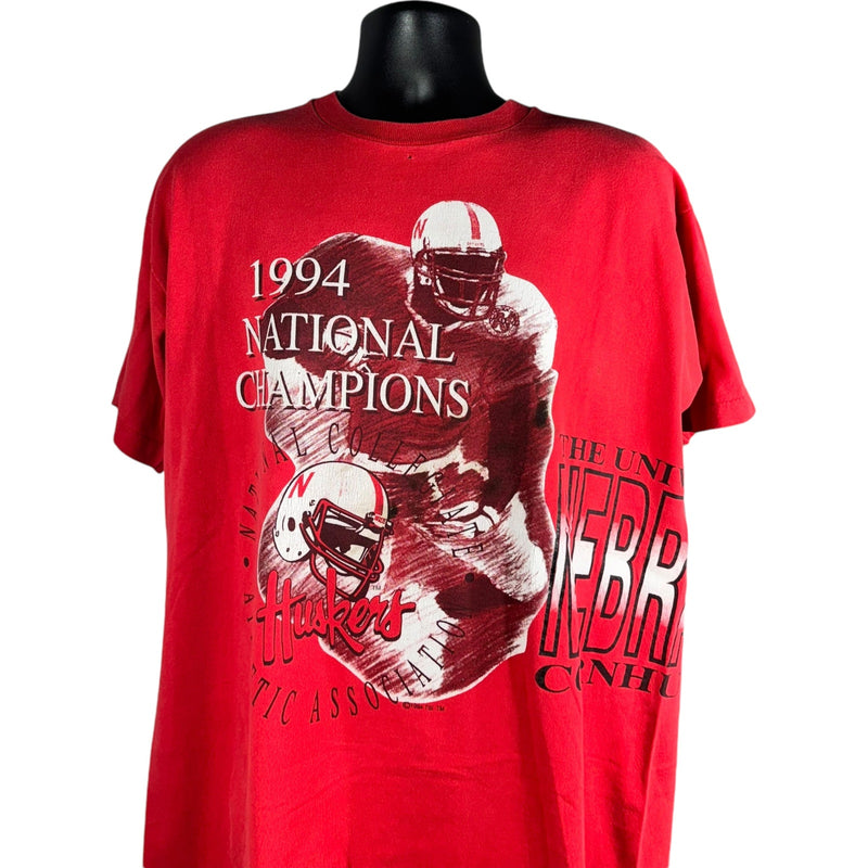 Vintage University of Nebraska National Football Champions Tee 1994