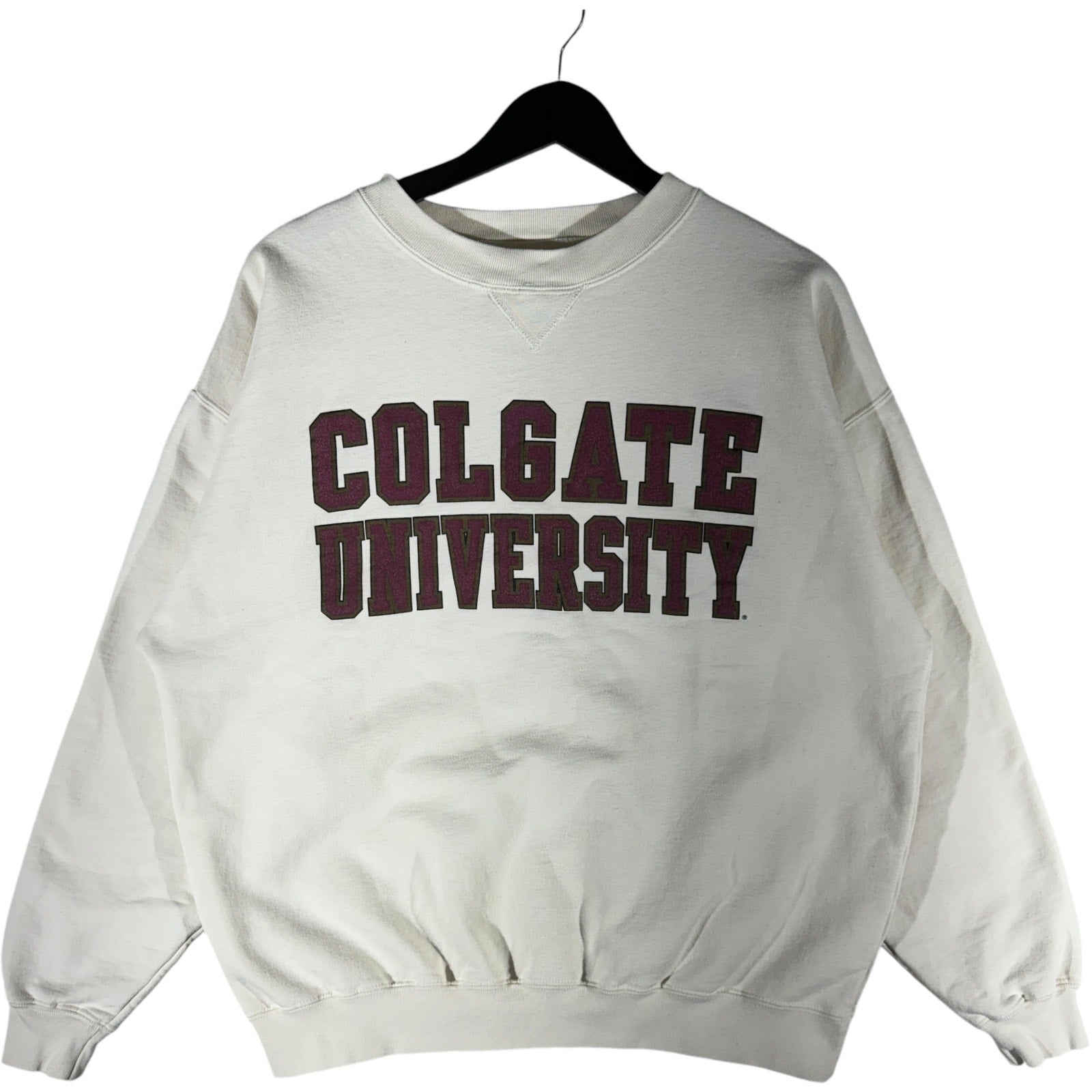 Vintage Colgate University Spellout Crewneck 90s