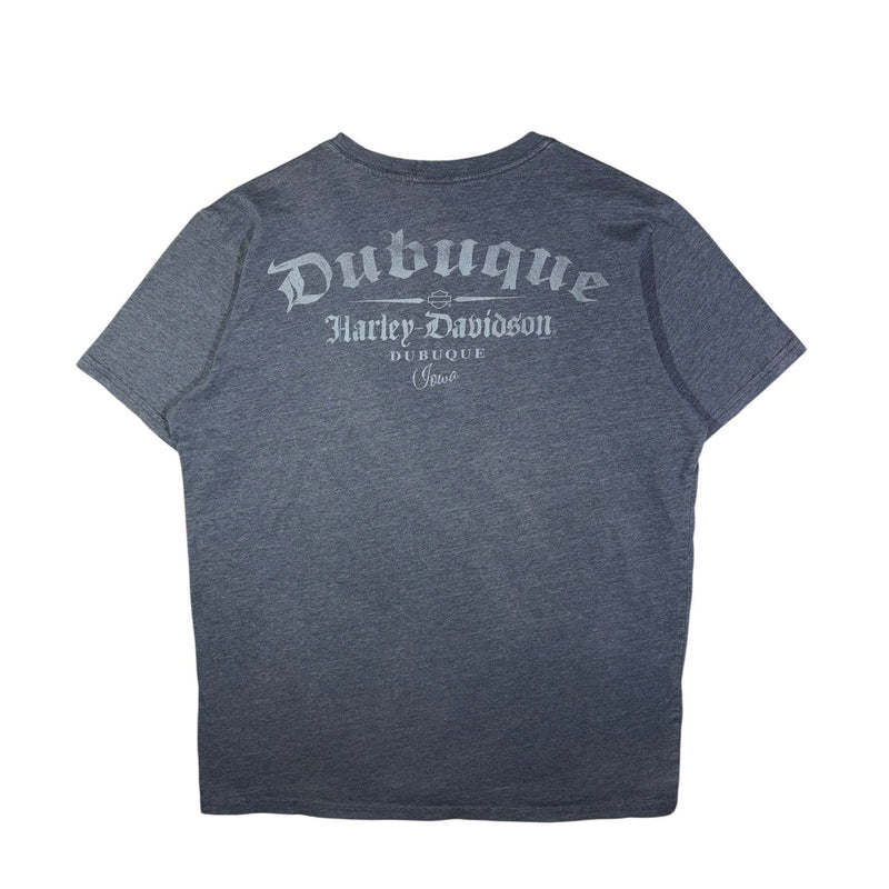 Vintage Harley Davidson Fear No One Dubuque Iowa T-Shirt
