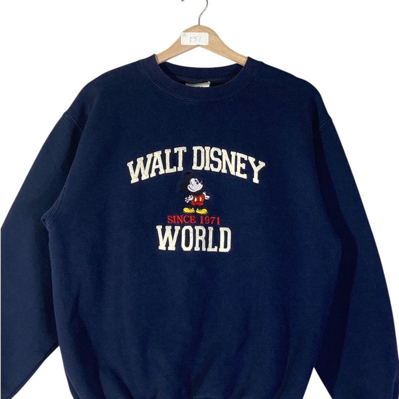 Vintage Walt Disney World Mickey Mouse Since 1971 Crewneck