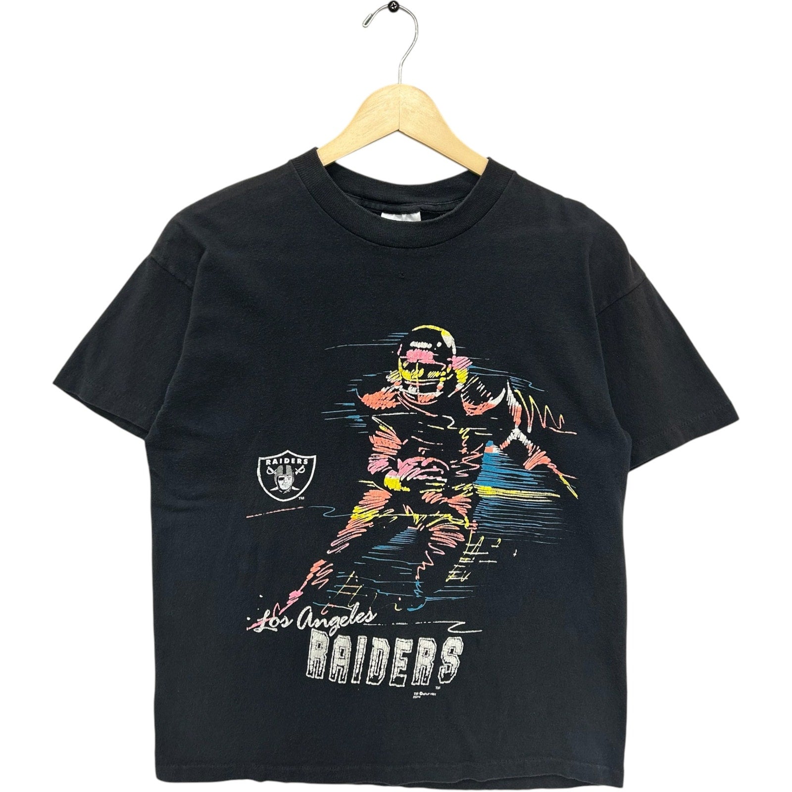 Vintage Los Angeles Raiders Full Body NFL Tee