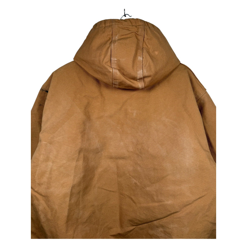 Vintage Carhartt Active Loose Full Zip Hoodie