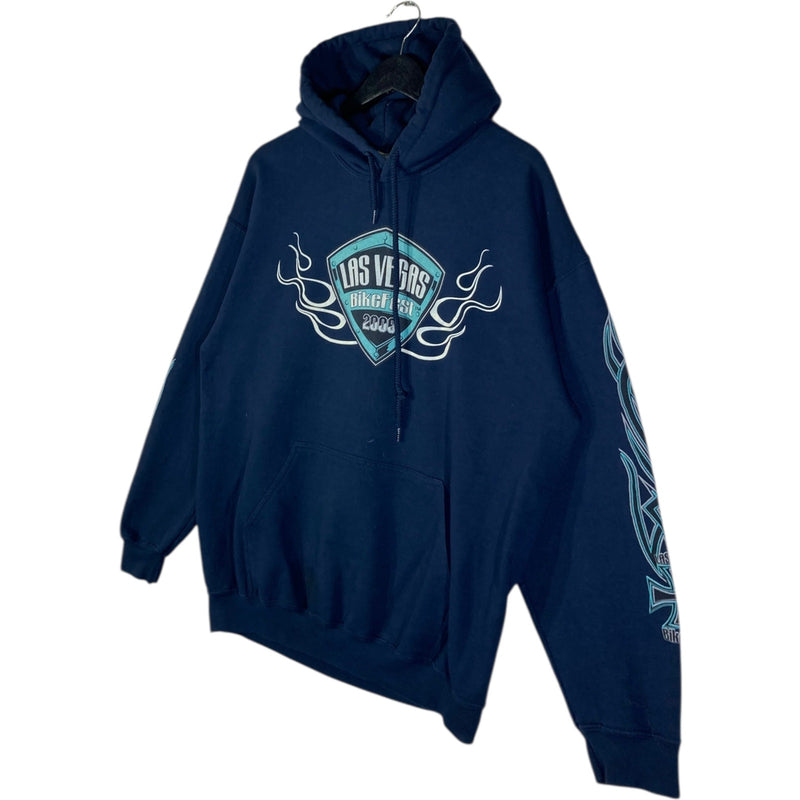 Vintage Las Vegas Bike Fest 2006 Pullover Hoodie