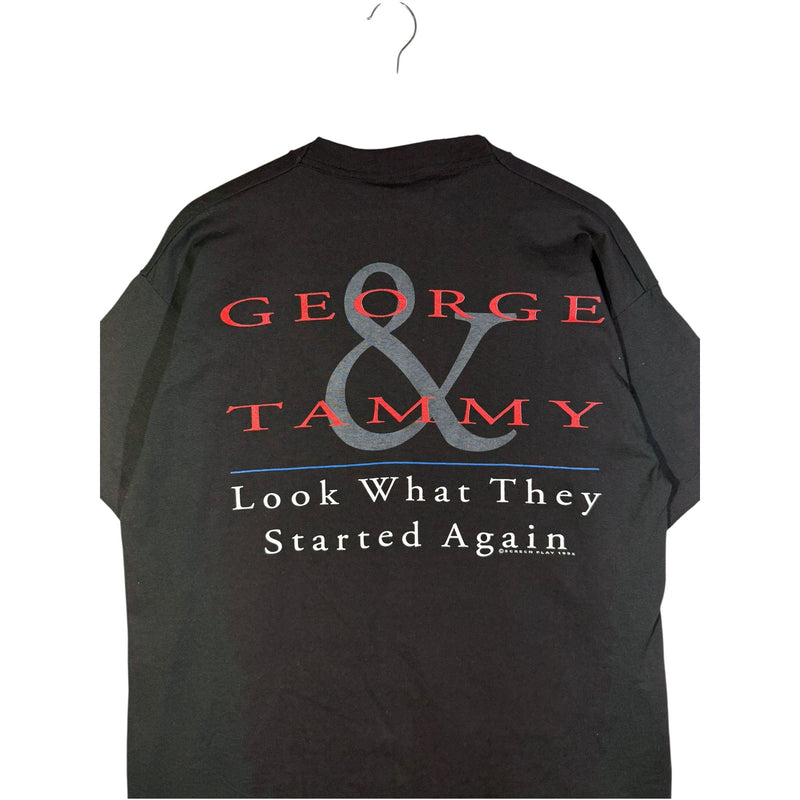 Vintage George & Tammy 1995  T-Shirt