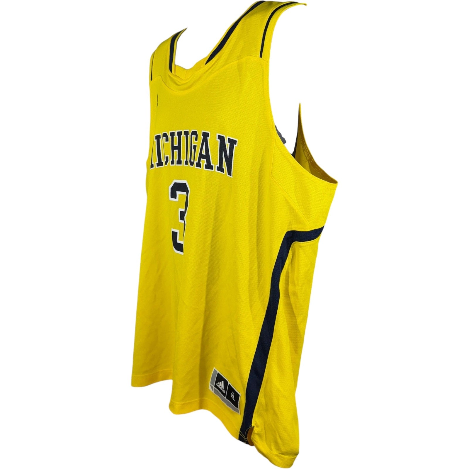 Vintage Adidas University Of Michigan Basketball Jersey