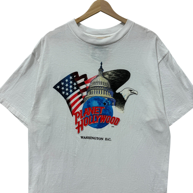 Vintage Planet Hollywood Washington D. C. Souvenir Tee 90s