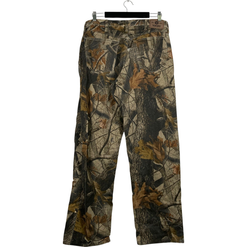 Vintage Wrangler Real Tree Camouflage Straight Leg Jeans 34x32