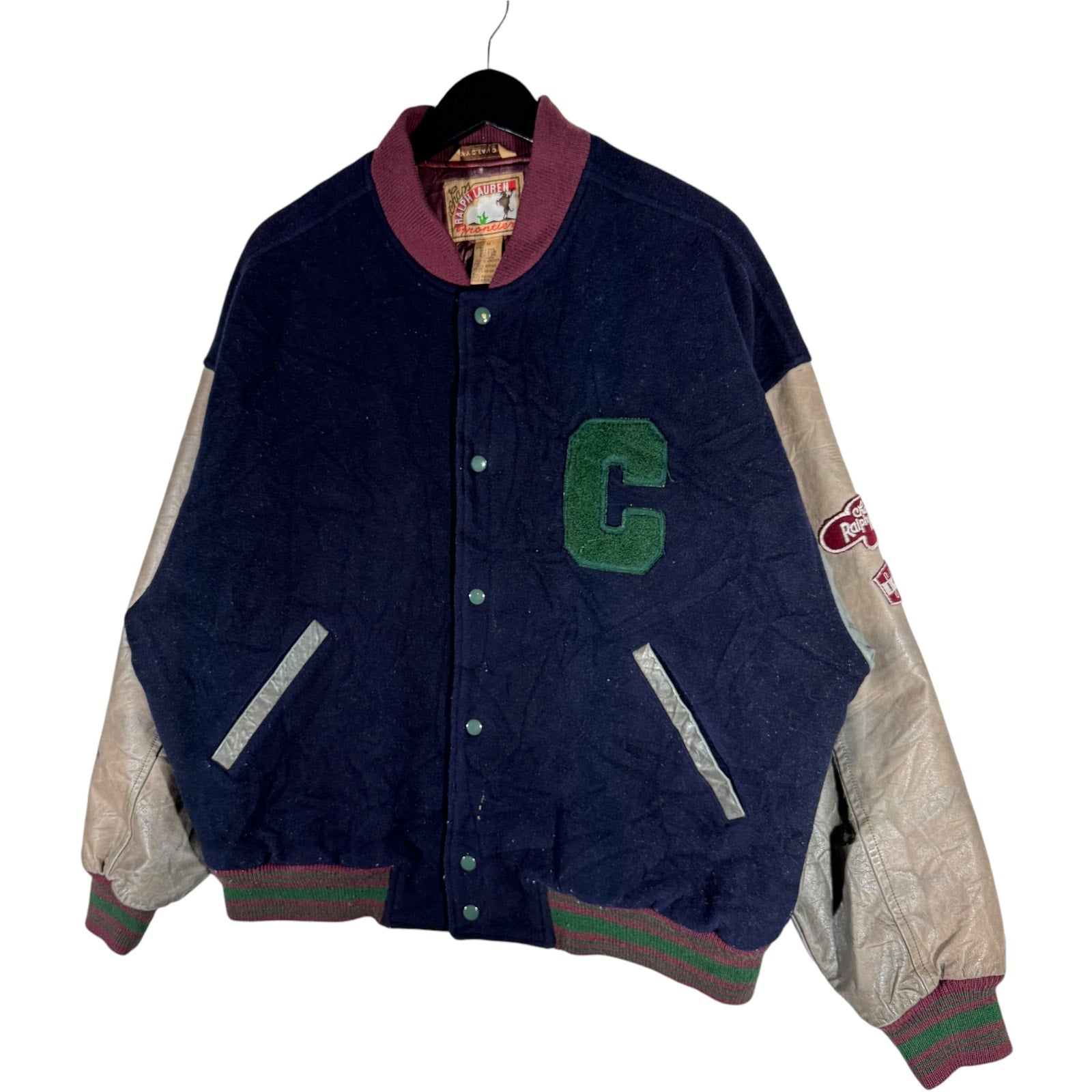 Vintage Chaps Ralph Lauren Frontier Varsity Jacket