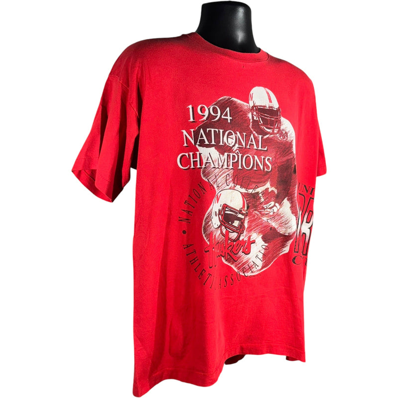 Vintage University of Nebraska National Football Champions Tee 1994