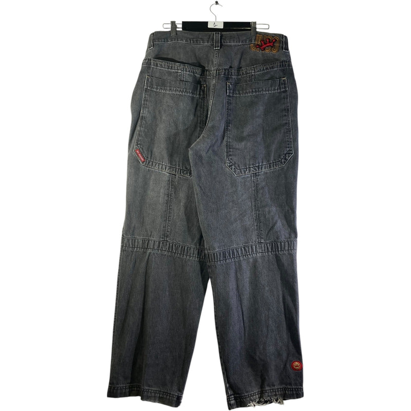 Vintage JNCO Straight Leg Cargo Denim Jeans 36x30