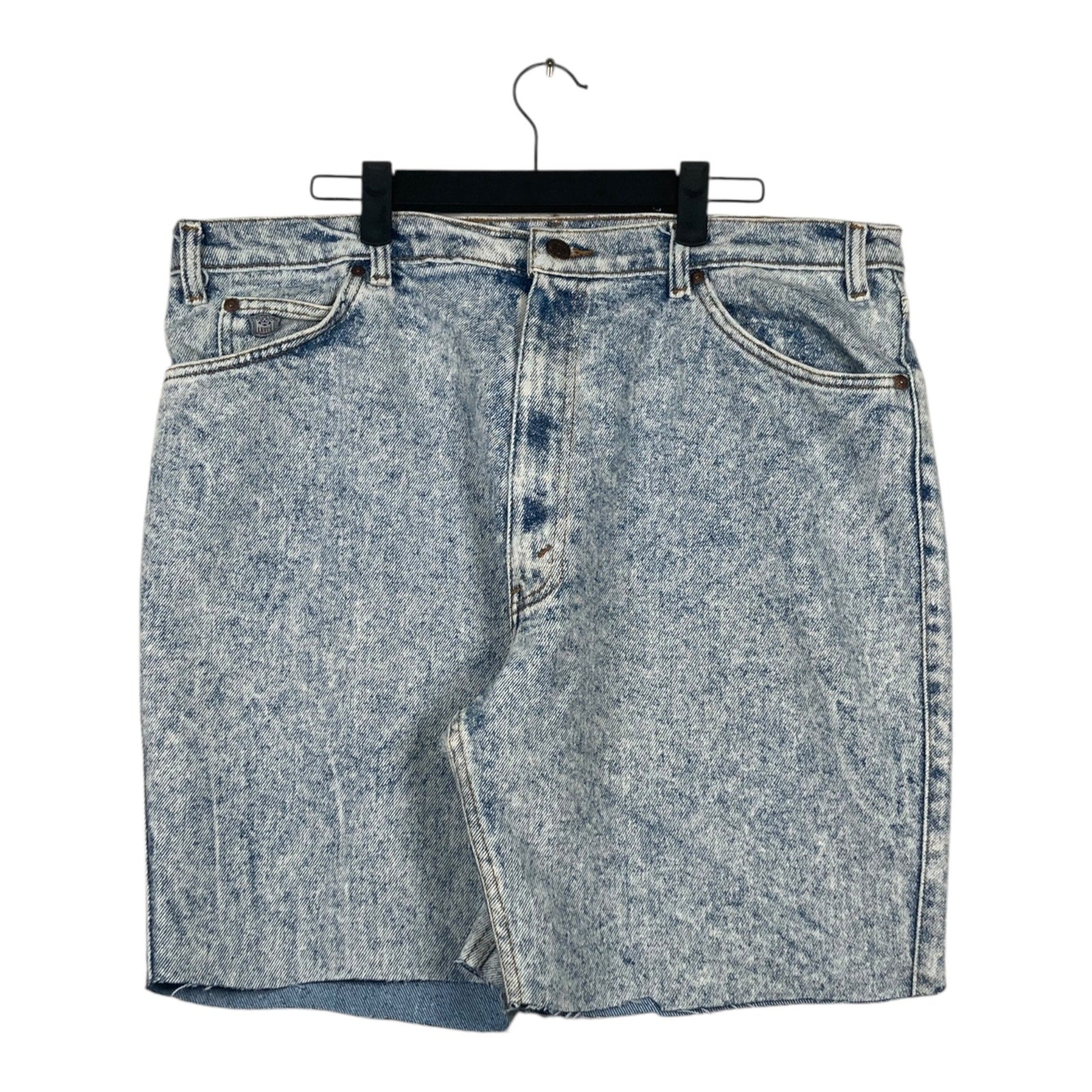 Vintage Levi's Acid Wash Denim Shorts 38
