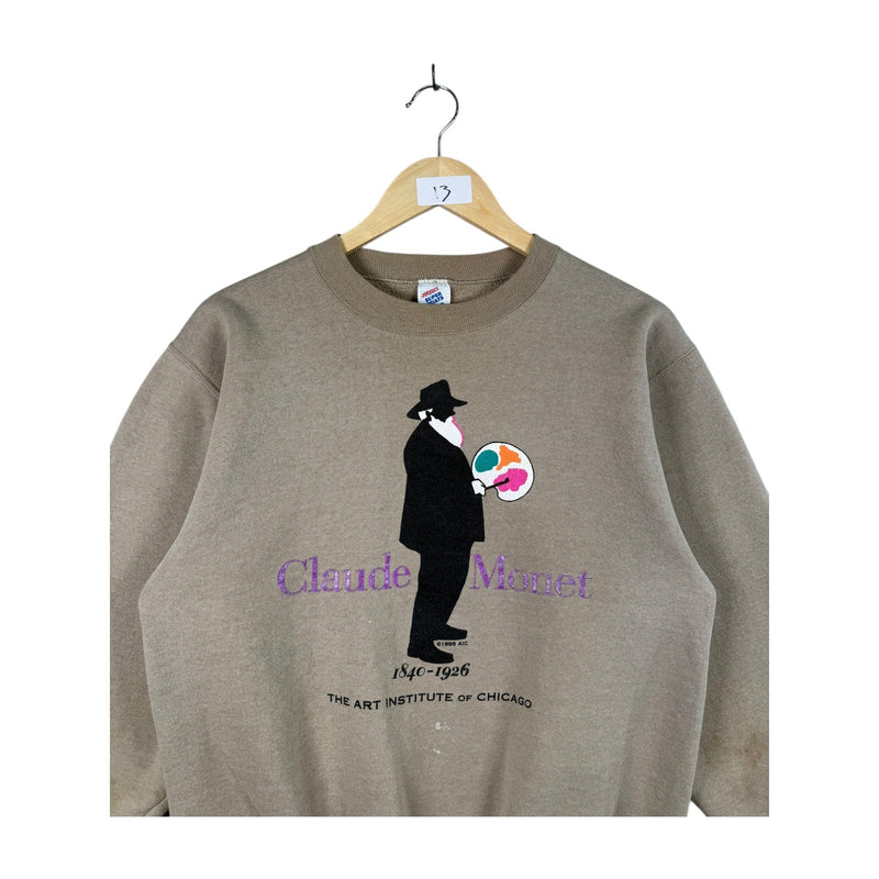 Vintage Claude Monet Art Institute of Chicago Crewneck