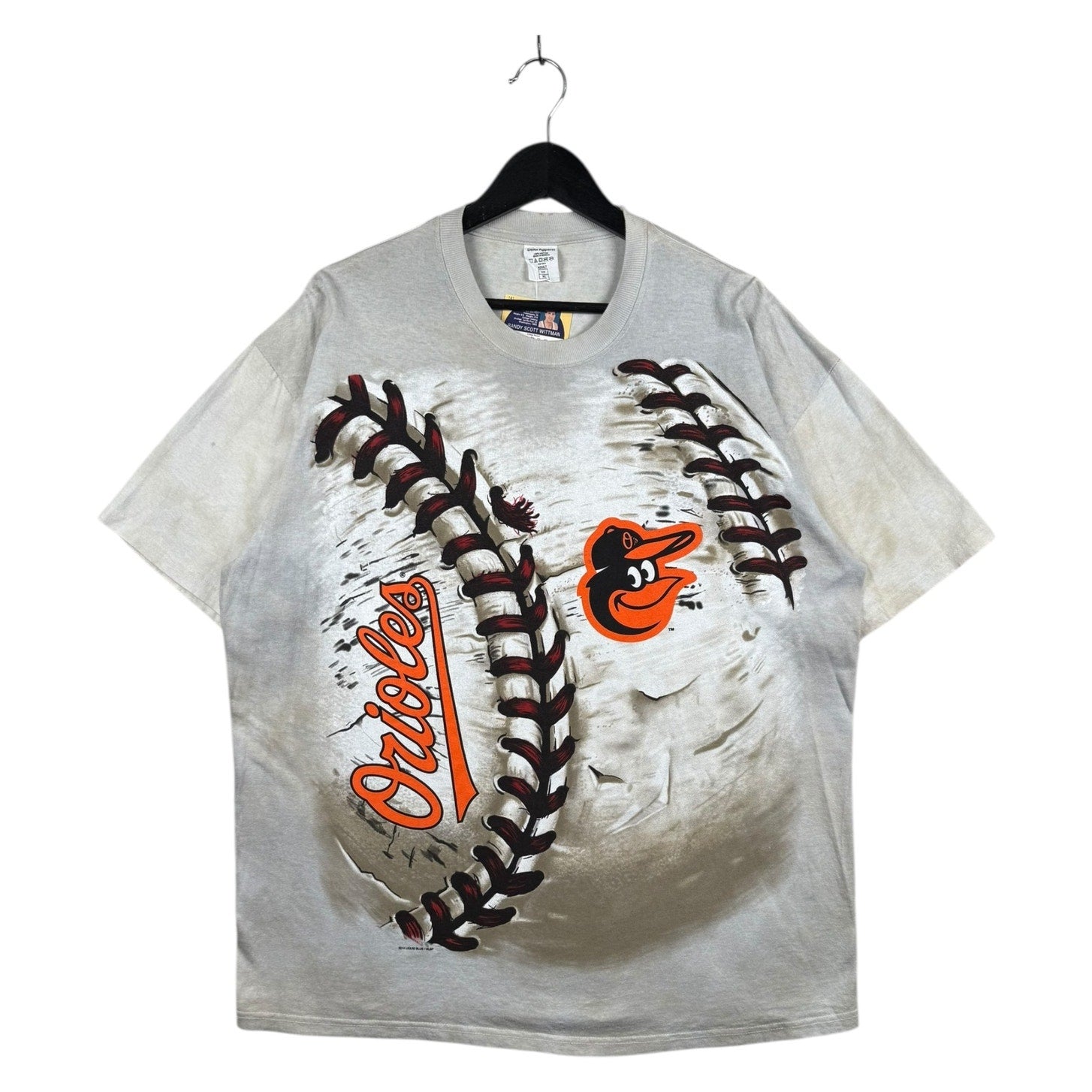 Vintage Orioles MLB All-Over Print MLB T-Shirt