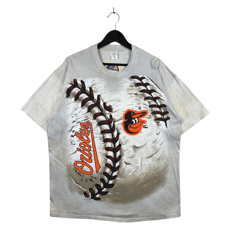 Vintage Orioles MLB All-Over Print MLB T-Shirt