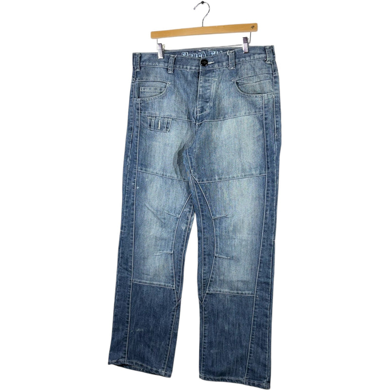 Vintage Y2K Straight Leg Denim Jeans 35 x 32