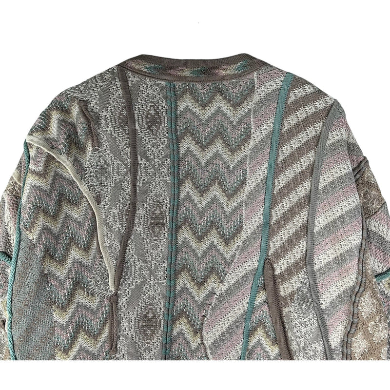 Vintage Tundra 3D Knit Sweater