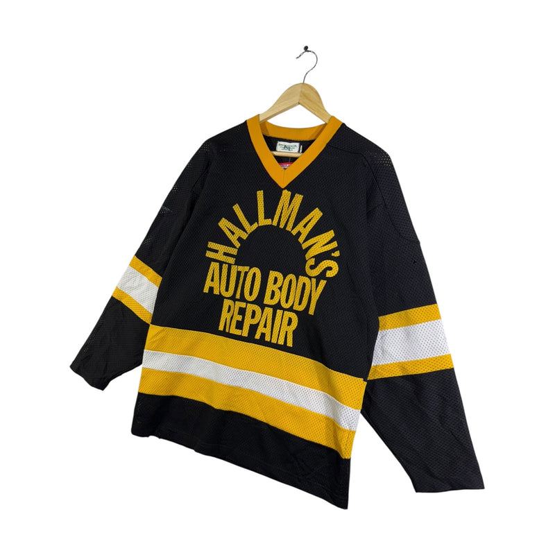 Vintage Hallman's Auto Body Repair Long Sleeve