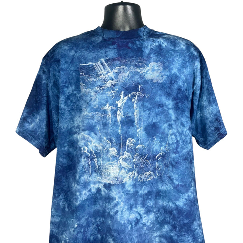 Vintage Gustav Doré Tye Dye Jesus Tee