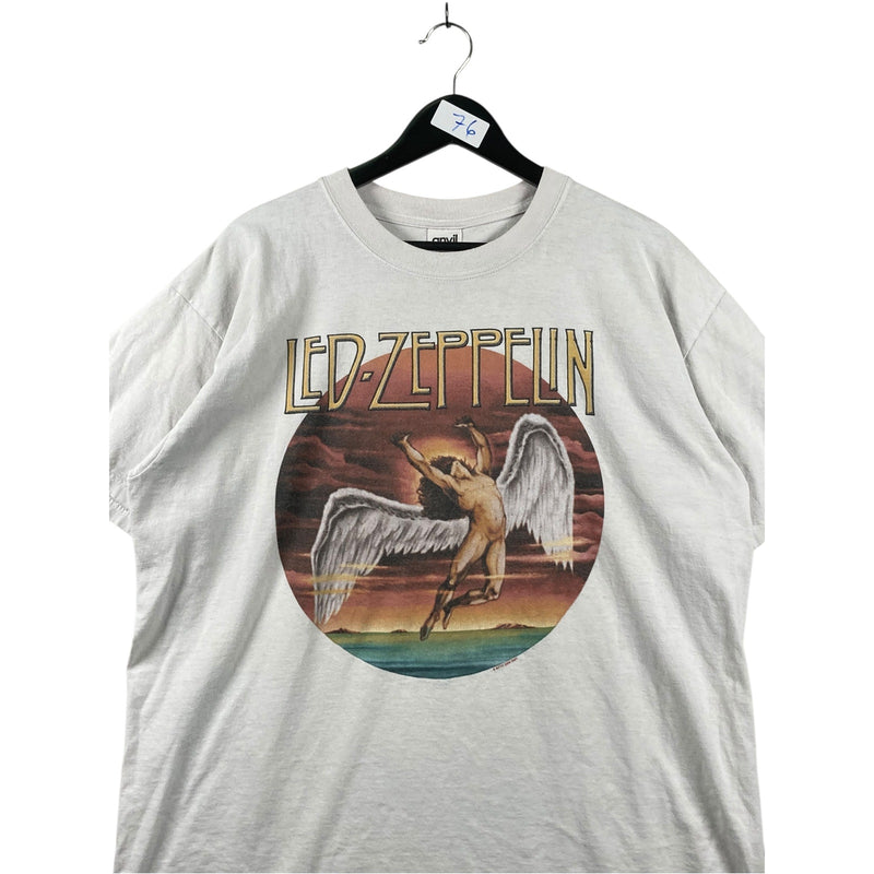 Vintage Led Zeppelin Swan Song Icarus Rock Band T-Shirt