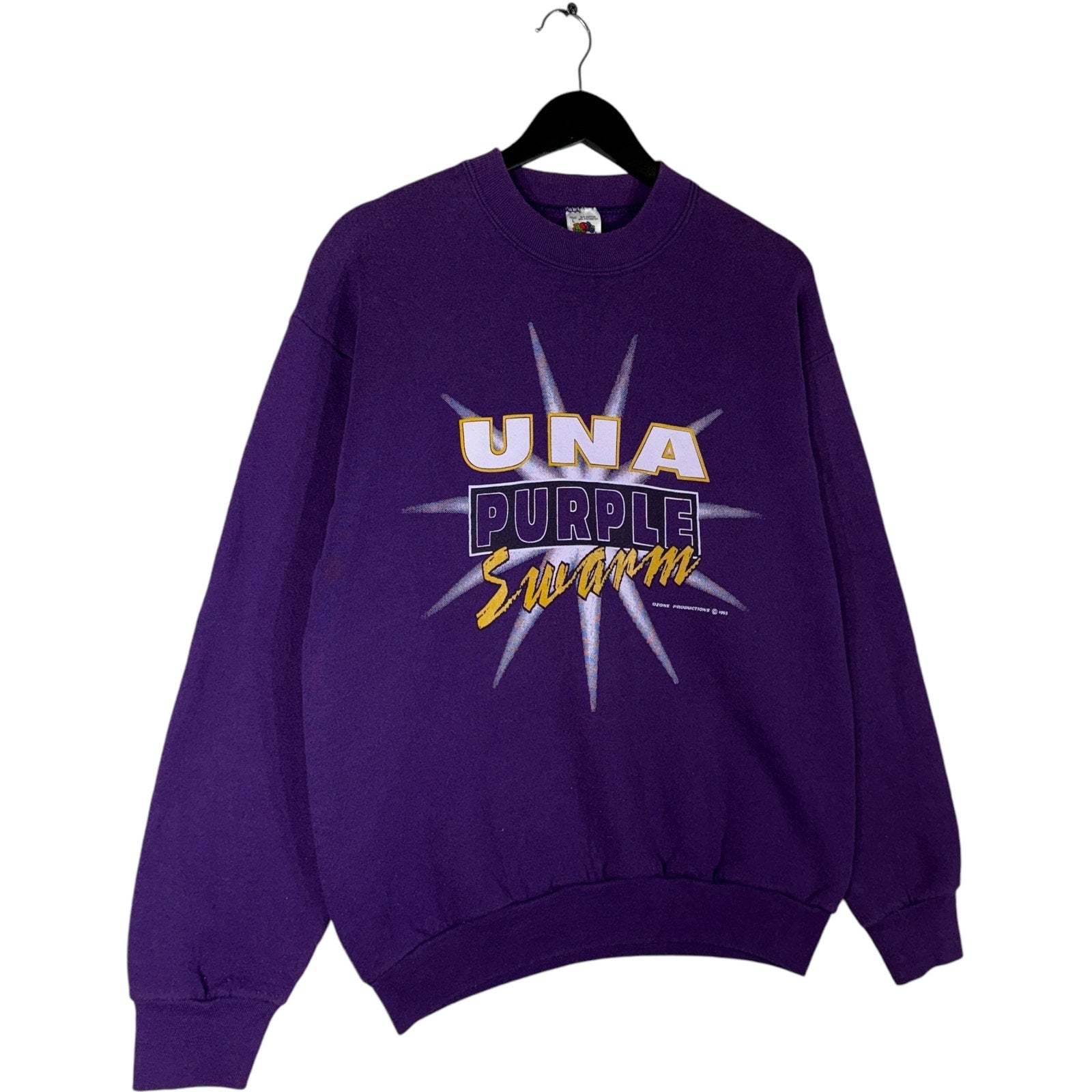 Vintage University Of North Alabama Purple Swarm Crewneck