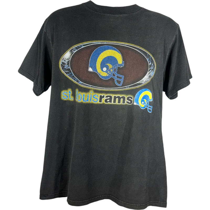 Vintage Logo 7 St. Louis Rams NFL Tee 90s