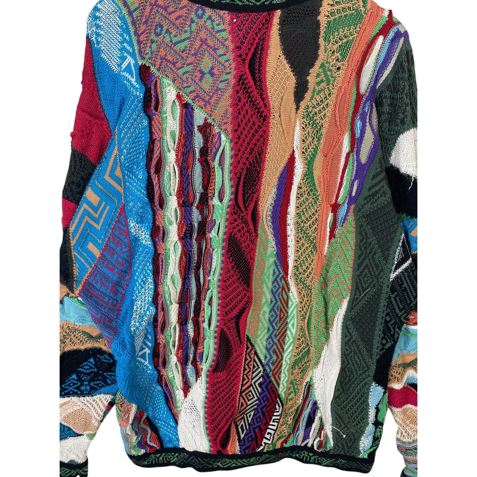 Vintage Coogi Abstract Sweater