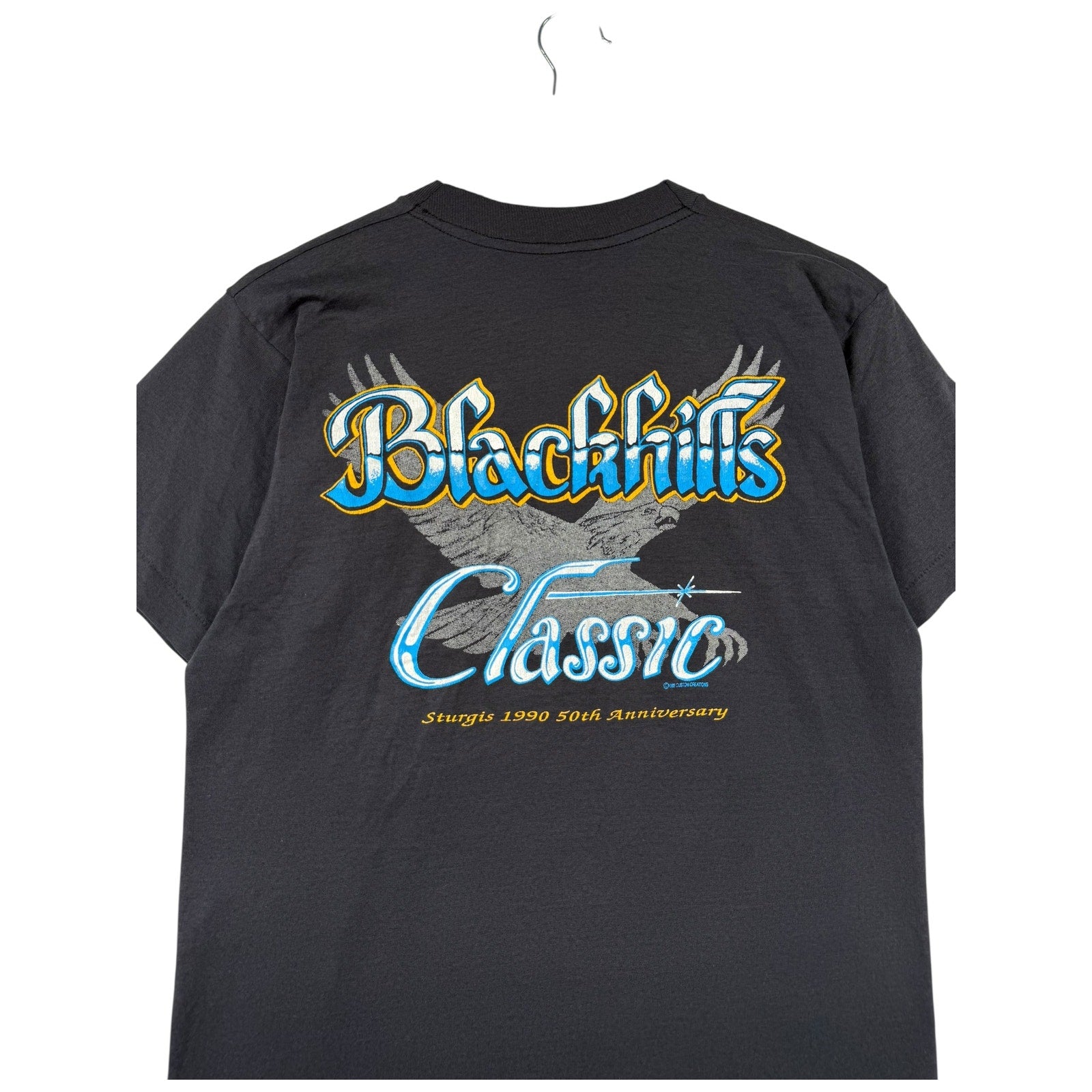 Vintage Black Hills Classic Motorcycle Short Sleeve T-Shirt