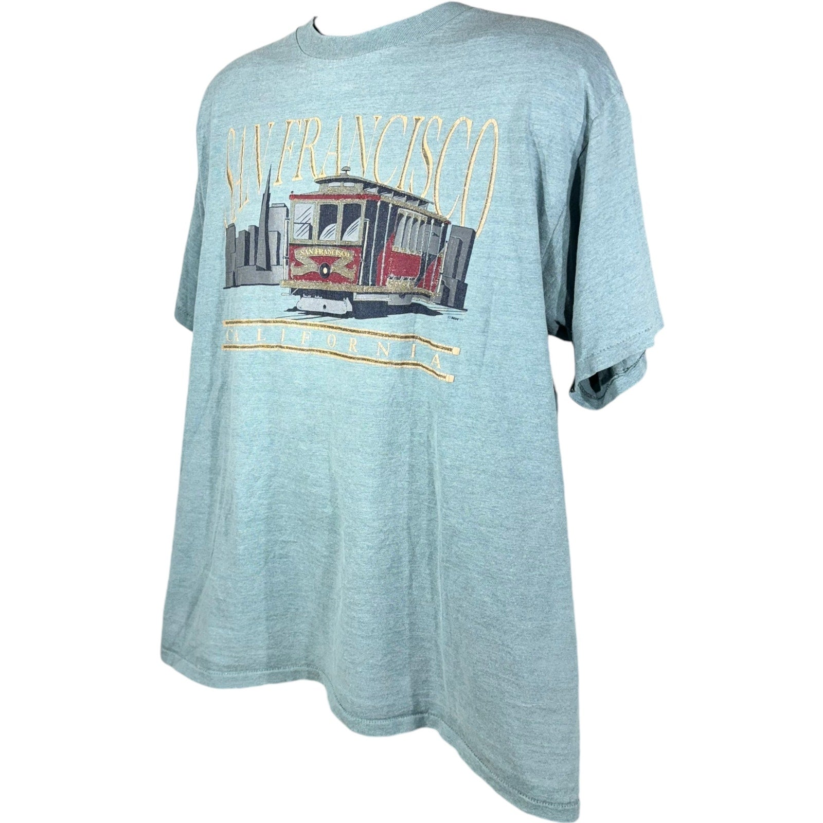 Vintage San Franciso California Trolly Tee