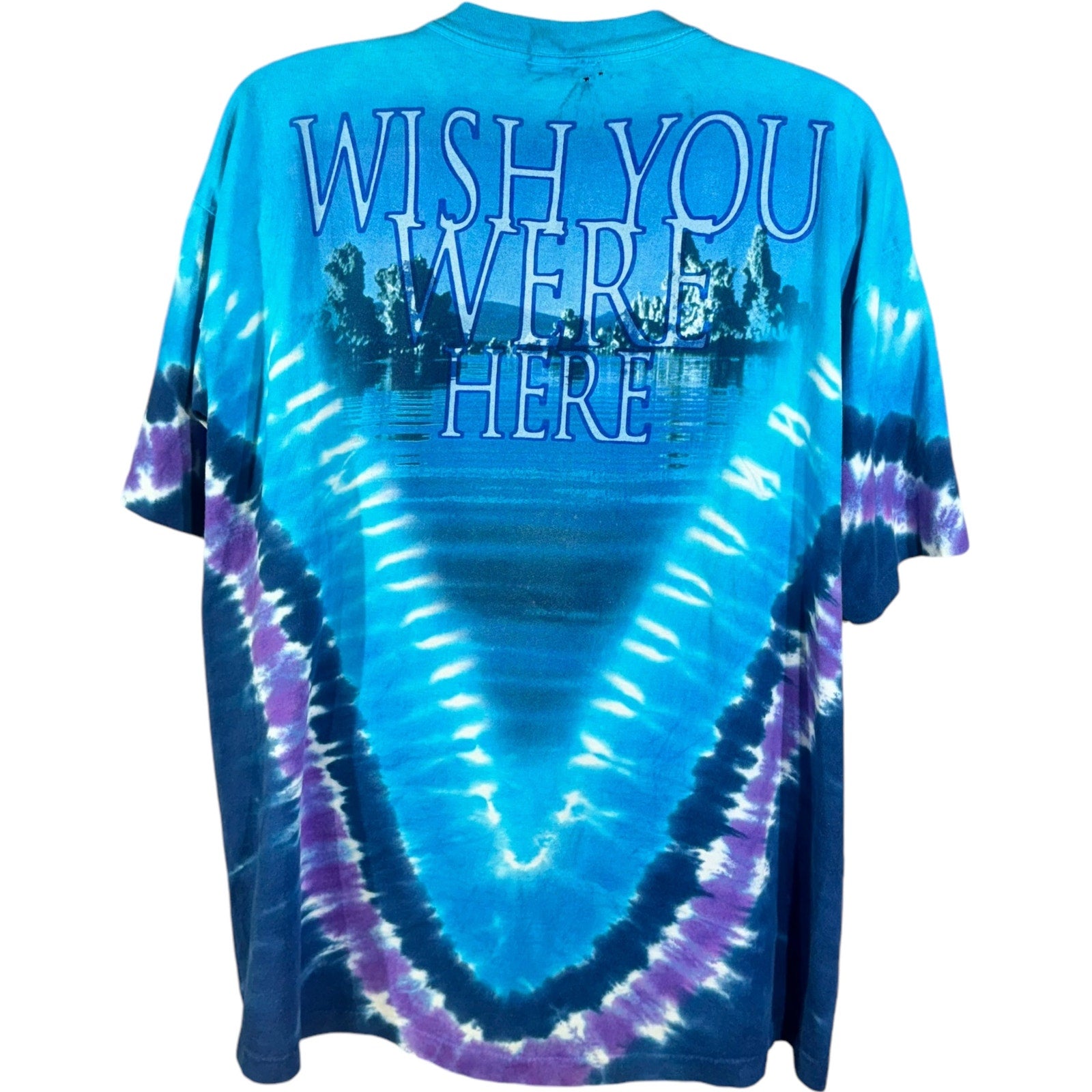 Vintage Pink Floyd "Wish You Were Here" Liquid Blue Tee