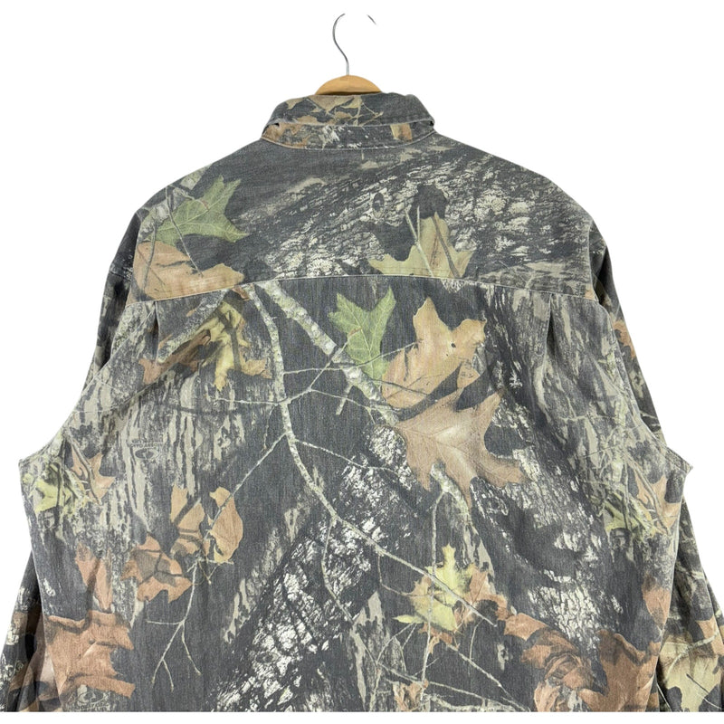 Vintage No Trace Camo Long Sleeve Button Up