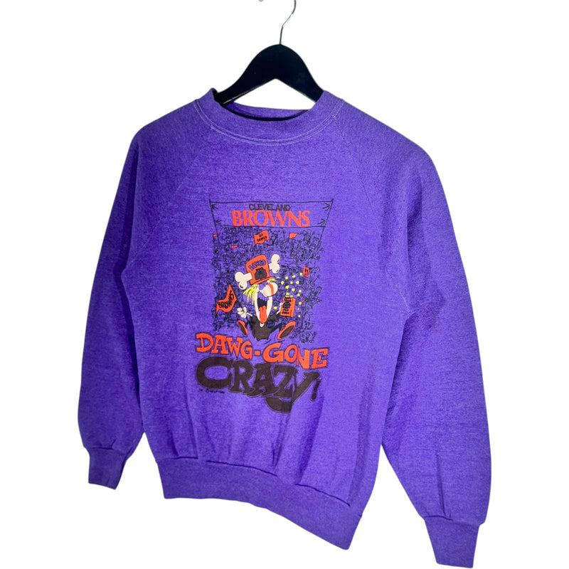 Vintage Cleveland Browns "Dawg-Gone Crazy" NFL Crewneck