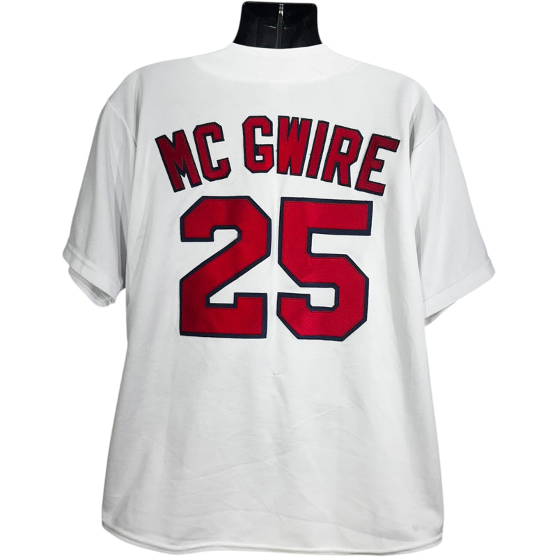 Vintage Russell St. Louis Cardinals Mark McGwire #25 MLB Jersey