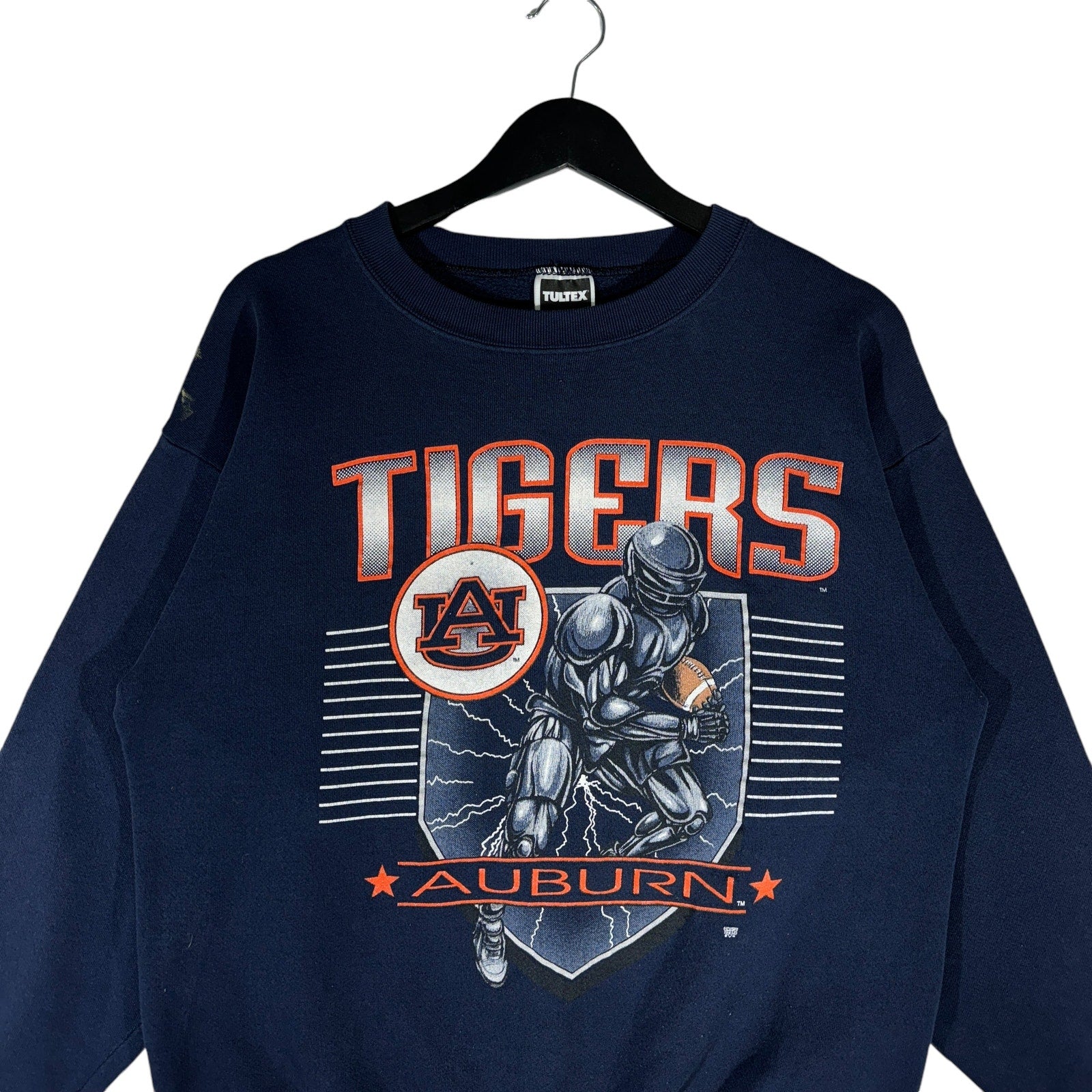 Vintage Auburn University Tigers Football Crewneck 90s