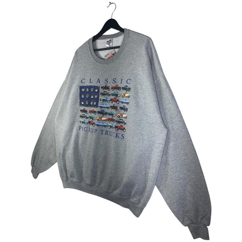 Vintage Classic Pickup Trucks Crewneck
