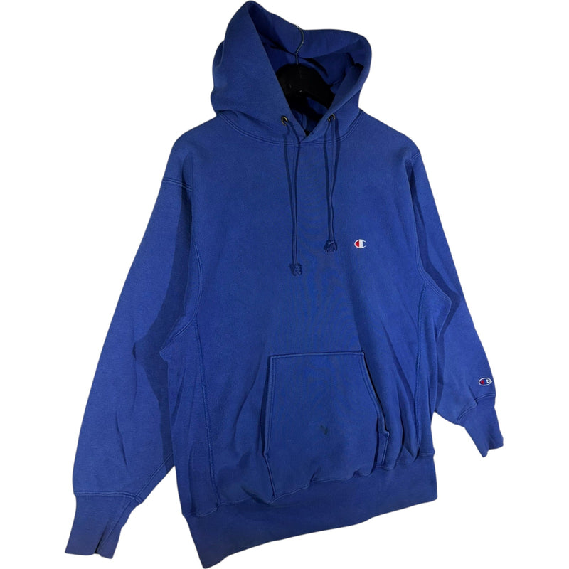 Vintage Champion Reverse Weave Mini Logo Hoodie