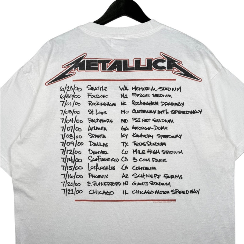 Vintage Metallica U.S. Tour Concert T-Shirt